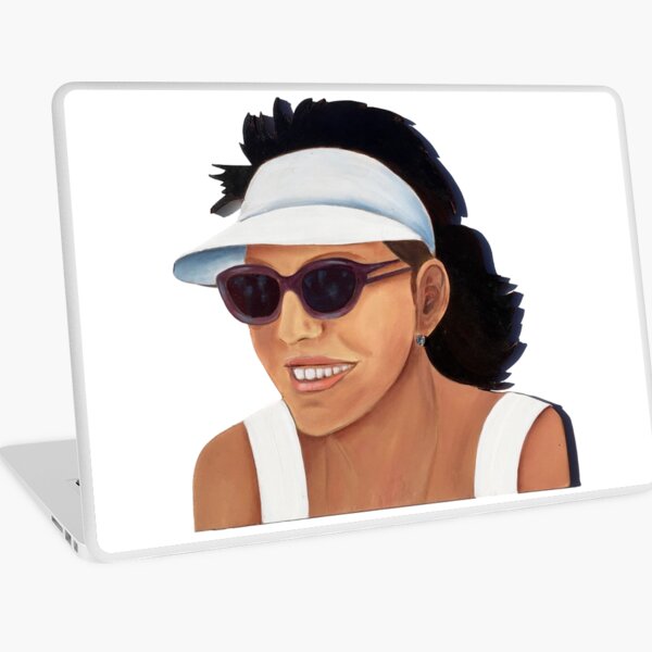 Timber Cut Out Girl Laptop Skin
