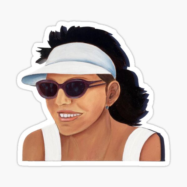 Timber Cut Out Girl Sticker