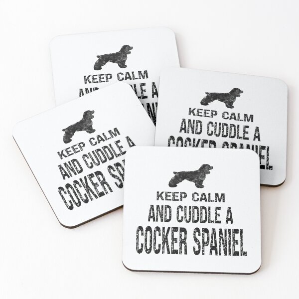 Item preview, Keep Calm and Cuddle a Cocker Spaniel designed and sold by Coop & Company Designs.