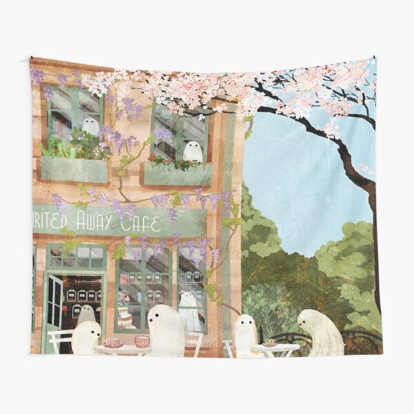 Ghost cafe Tapestry