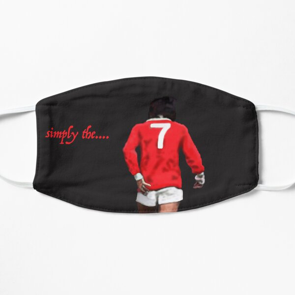 simply the...... Best. George Best. Legend  Flat Mask