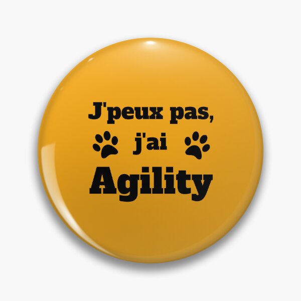 Item preview, Text i can't i have agility in black designed and sold by PausePapote.