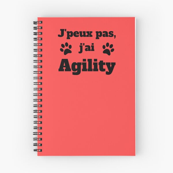 Item preview, Text i can't i have agility in black designed and sold by PausePapote.