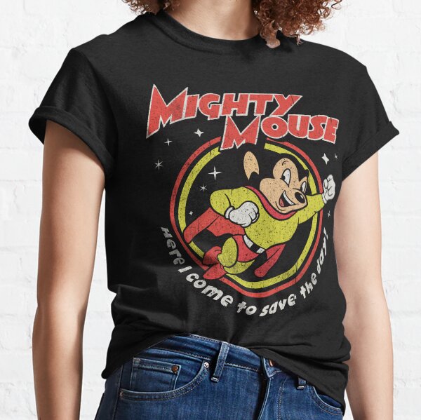 Mighty Mouse Worn Classic T-Shirt