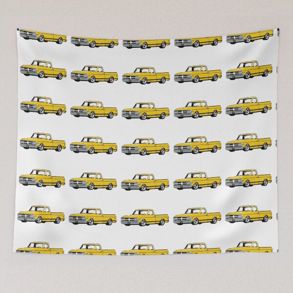 Item preview, Yellow 60s Lowered G Truck  designed and sold by CoolRide.