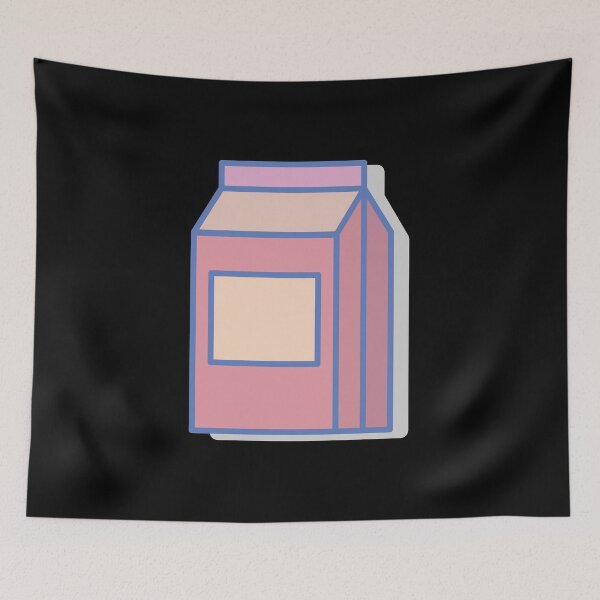 Item preview, Simple Milk Carton - Black designed and sold by xToxicUnicornx.