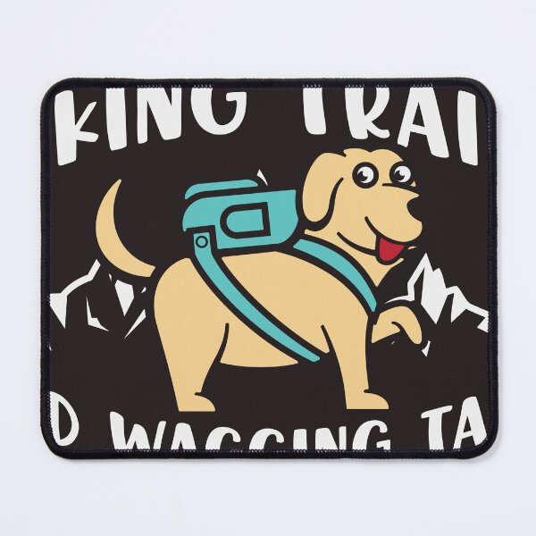 Item preview, Hiking Trails And Wagging Tails designed and sold by RED FIR.
