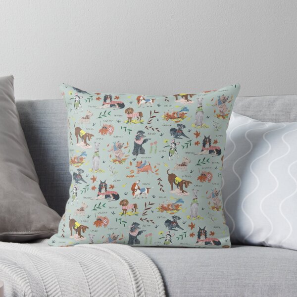 Item preview, Dog lover person cute dogs breed pattern designed and sold by Caroline Bonne Müller.