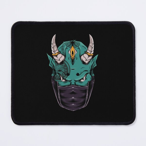 Item preview, Oni Ninja Dark Mask Horns Third Eye Warrior designed and sold by BakaOutfit.