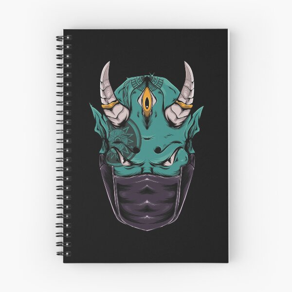 Item preview,  Oni Ninja Dark Mask Horns Third Eye Warrior designed and sold by BakaOutfit.
