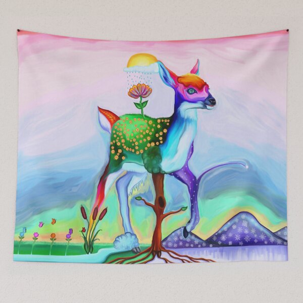 Aperçu de l'œuvre Fawn of the Dawn créée et vendue par Deborah Camp.