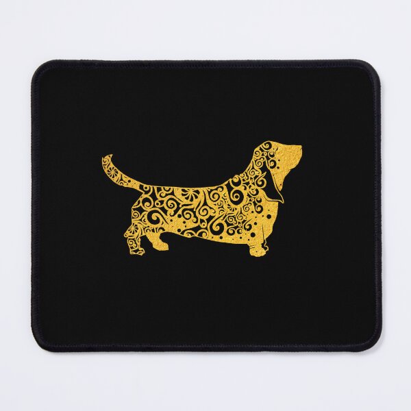 Item preview, basset hound dog dog papercut mandala art designed and sold by hign.