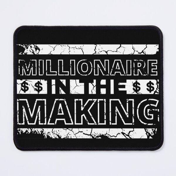 Item preview, Millionaire in the making dollar signs distressed 2 designed and sold by KingsManKind.