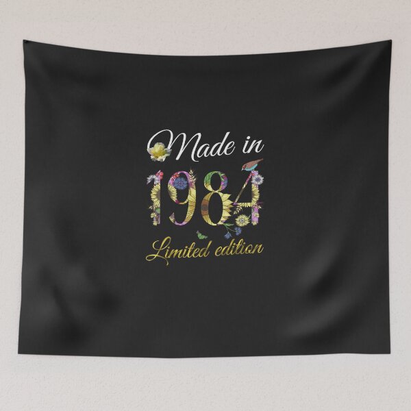 Item preview, Made in 1984 Tee 38 Year Old Sunflowers Floral 38th Birthday designed and sold by hahnjxpointsa.
