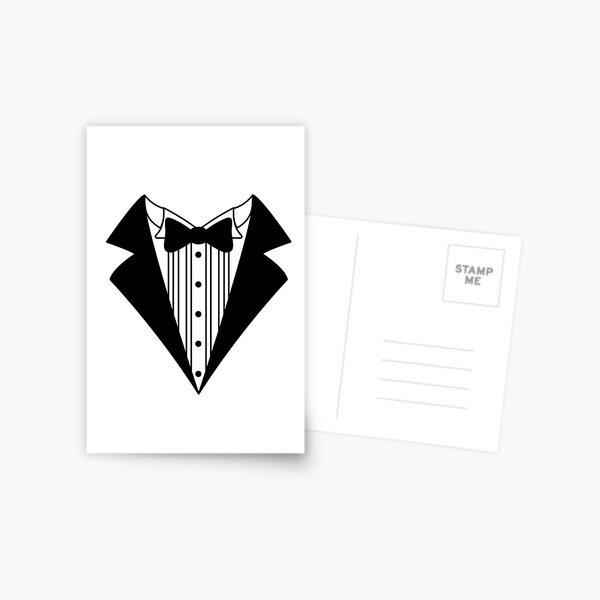 Tuxedo Postcard
