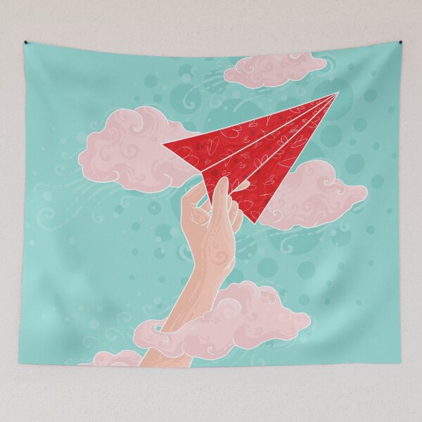 Item preview, Red Paper Airplane designed and sold by Khotekmei.