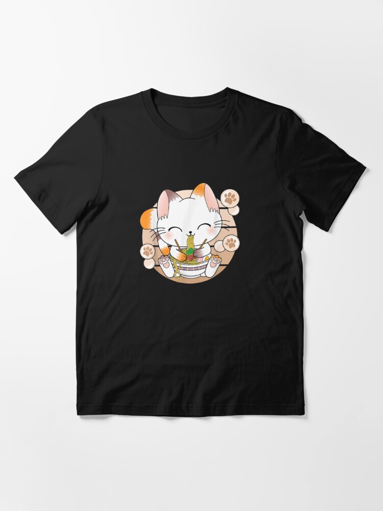 Kawaii Cat Ramen Noodles Otaku Japanese Anime Neko