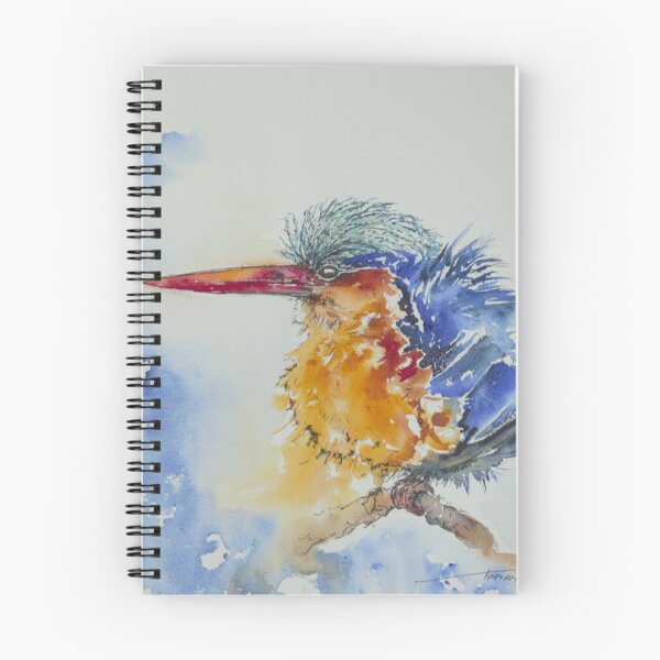 Item preview, malachite kingfisher designed and sold by TamrynPohlArt.