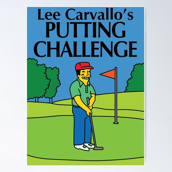 Artikel-Vorschau von Lee Carvallos Putting Challenge, designt und verkauft von CJFenney.
