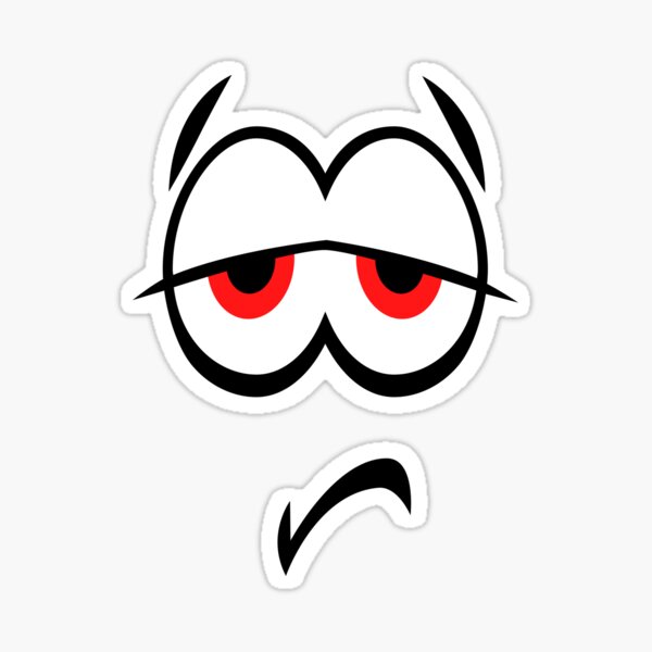 "Tiresome" Sticker by RubtifyWonders Redbubble