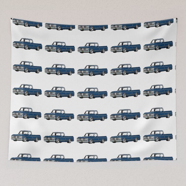 Item preview, Blue 60s Lowered G Truck  designed and sold by CoolRide.