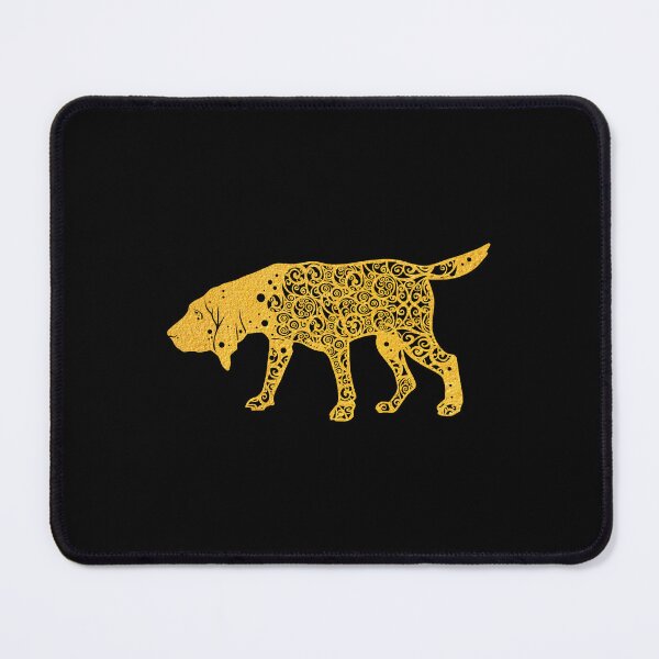 Item preview, Bloodhound Hound Dog Papercut Mandala Art designed and sold by hign.