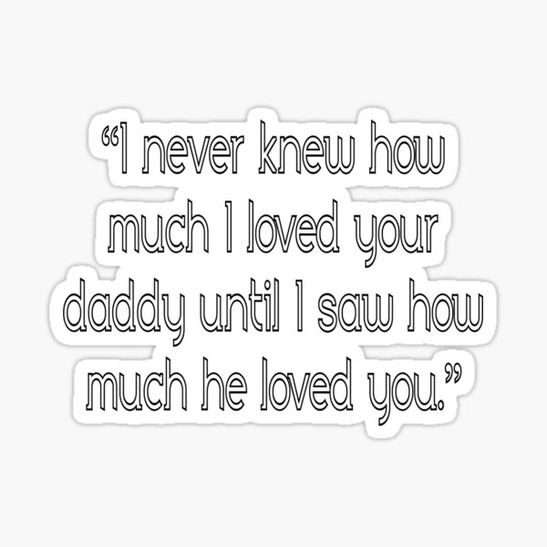 father's day ,27 Sticker