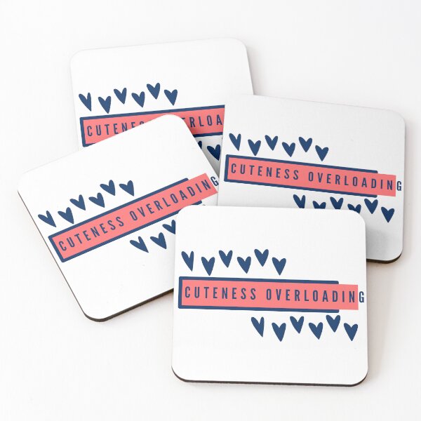 Item preview, Cuteness Overloading Blue Hearts designed and sold by humnoo.