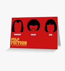 Vincent Jules Mia Butch Greeting Card