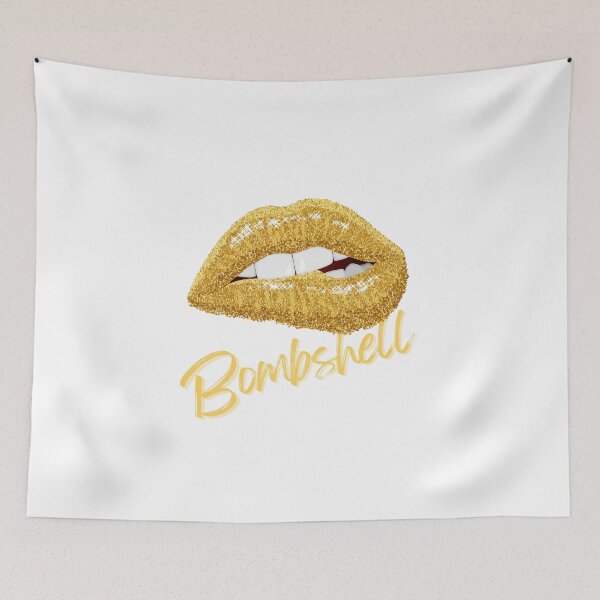 Item preview, Bombshell Lips, Cute, sexy & sassy t-shirt design designed and sold by JCMCDesigns.