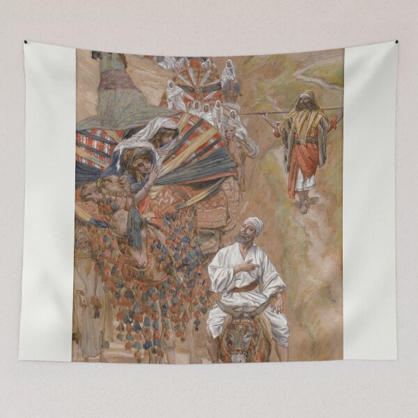 Item preview, James Tissot - Rebecca Meets Isaac By The Way designed and sold by artcenter.