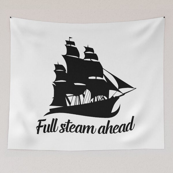 Item preview, Sailing Ship, Full Steam Ahead designed and sold by Lara P.