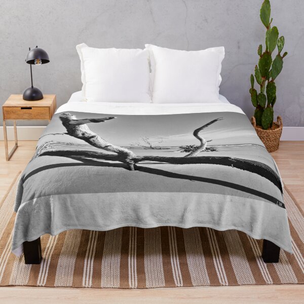 Item preview, Hunting Island Driftwood Black And White designed and sold by LisaWootenPhoto.