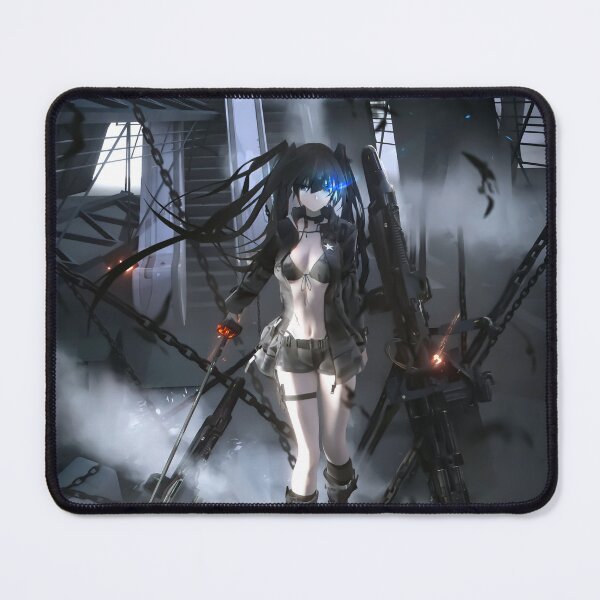 Item preview, Black Rock Shooter Black Rock Shooter Artistic Drawing designed and sold by KarinaTaisha.