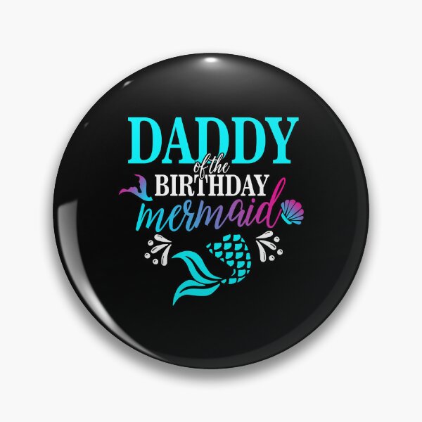 Item preview, Daddy Of The Birthday Mermaid Matching Family designed and sold by PameGraha.