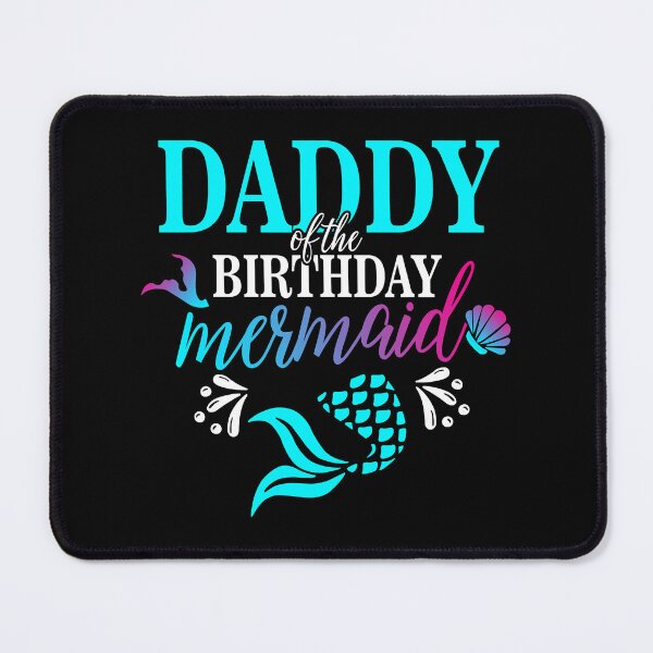 Item preview, Daddy Of The Birthday Mermaid Matching Family designed and sold by PameGraha.