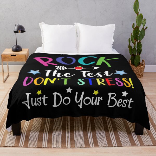 Item preview, Rock The Test Pre-k Preschool Students Test Day Teacher designed and sold by frontvernacular.