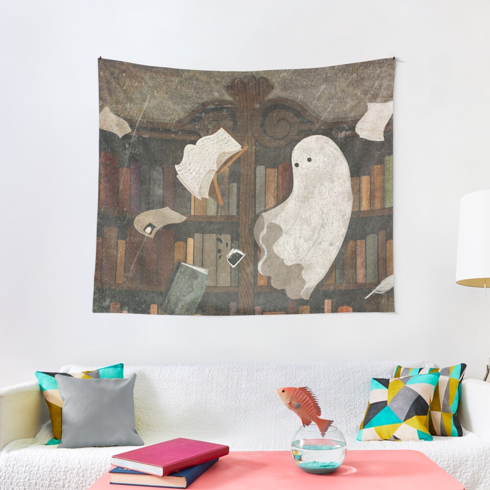 There's a Poltergeist in the Library Again... Tapestry