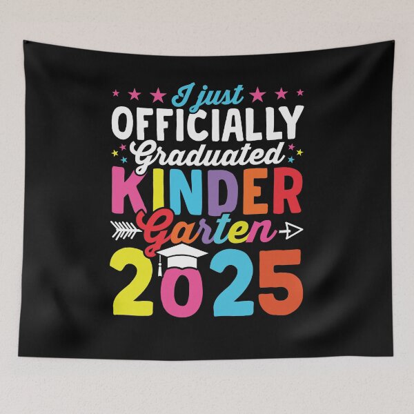 Item preview, I Just Officially Graduated Kindergarten 2025 Shirt, Class Of 2025 Shirt, Kindergarten Grad Shirt, Kindergarten Done Shirt, PreK Preschool designed and sold by aymob.