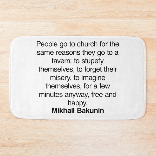Item preview, Mikhail Bakunin Communist Quote. Best Gift for a Mikhail Bakunin's Socialist Fan (Communism quotes). designed and sold by margaretgiles.