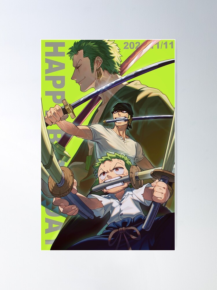 Zoro- One Piece Anime – Posterwa