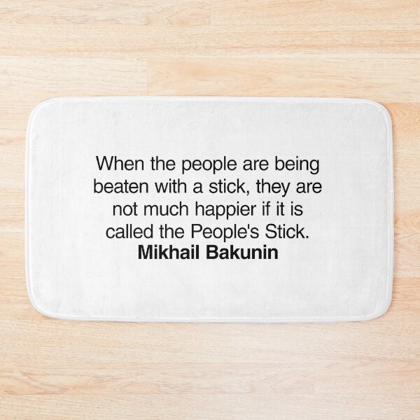 Item preview, Mikhail Bakunin Communist Quote. Best Gift for a Mikhail Bakunin's Socialist Fan (Communism quotes). designed and sold by margaretgiles.