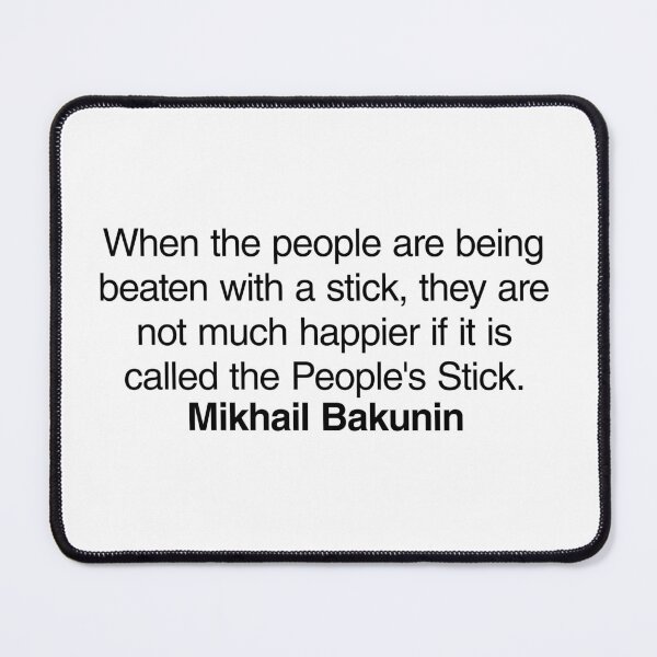 Item preview, Mikhail Bakunin Communist Quote. Best Gift for a Mikhail Bakunin's Socialist Fan (Communism quotes). designed and sold by margaretgiles.