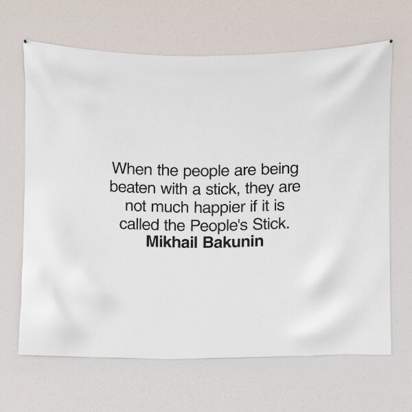 Item preview, Mikhail Bakunin Communist Quote. Best Gift for a Mikhail Bakunin's Socialist Fan (Communism quotes). designed and sold by margaretgiles.