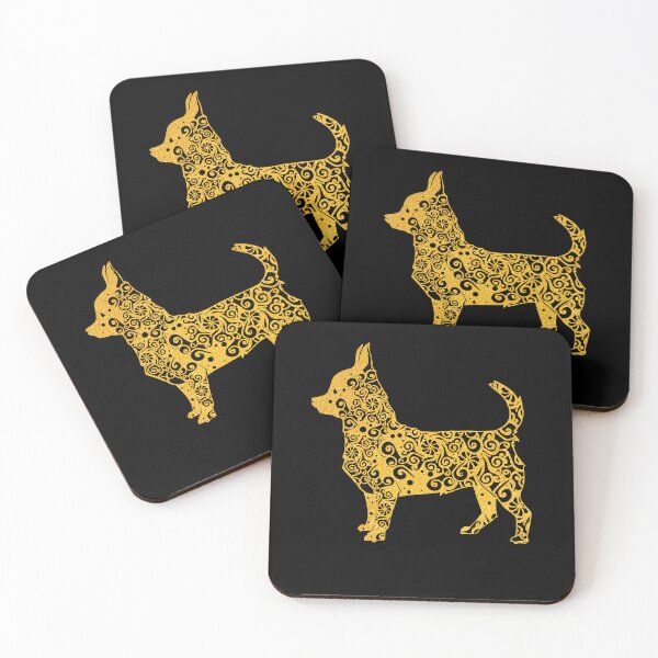 Item preview, Chihuahua Puppy Dog Papercut Mandala Art designed and sold by hign.