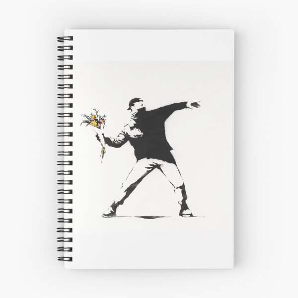 Item preview, Flower Thrower Banksy designed and sold by Teecha.
