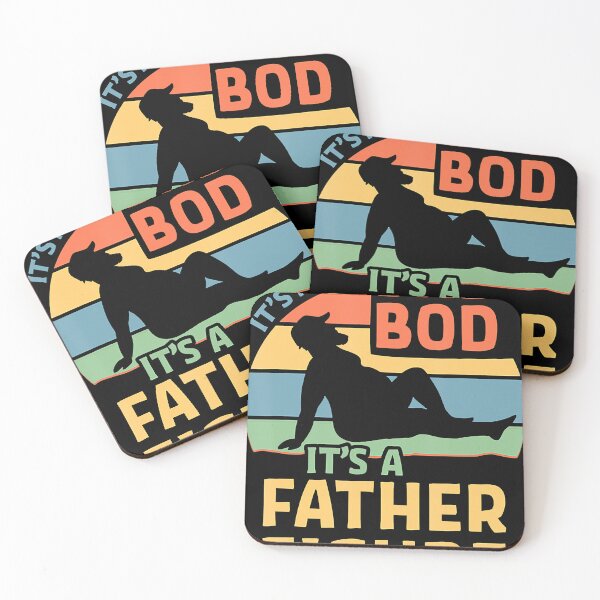 Item preview, It's Not A Dad Bod It's A Father Figure Father's Day designed and sold by AaronWeedo.