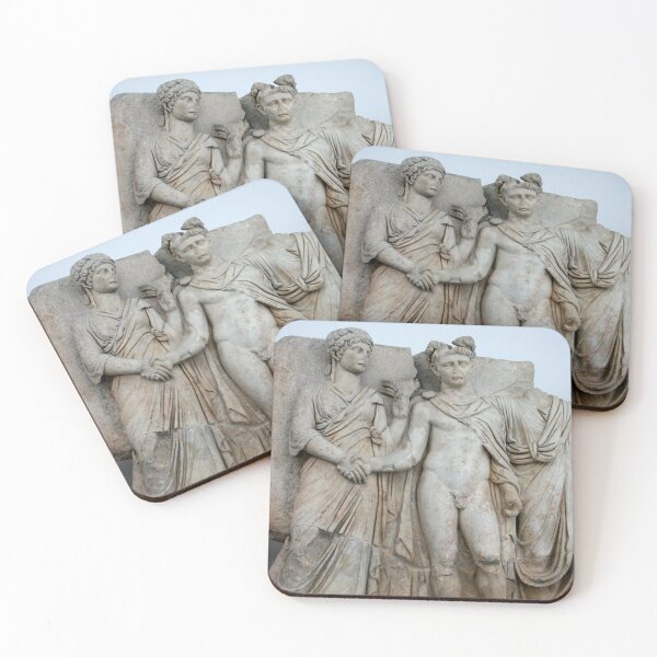 Item preview, Klaudios and Agrippina Sebastion Relief Classical Art designed and sold by taiche.