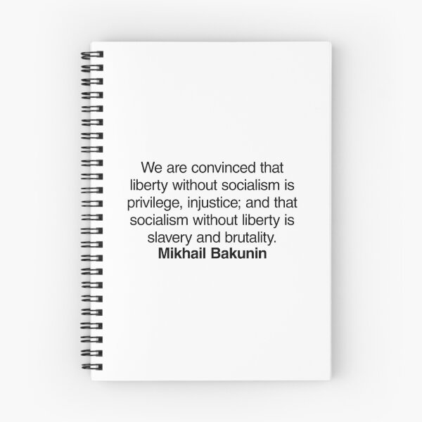 Item preview, Mikhail Bakunin Communist Quote. Best Gift for a Mikhail Bakunin's Socialist Fan (Communism quotes). designed and sold by margaretgiles.