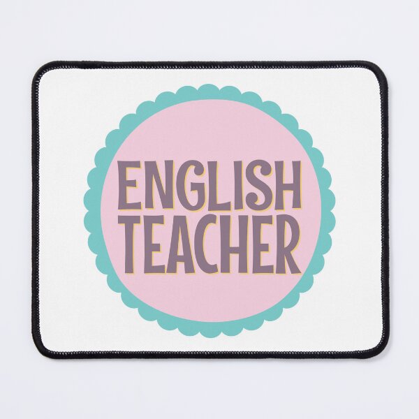 Item preview, English Teacher pastel designed and sold by Think4Prints.